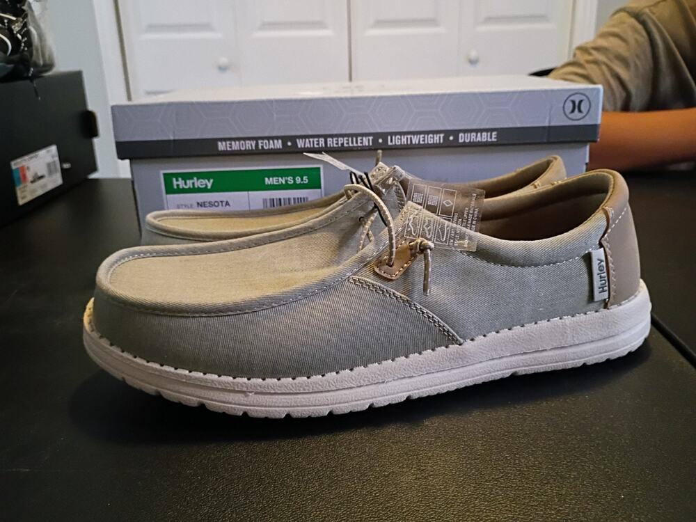 mens hurley slip on shoes